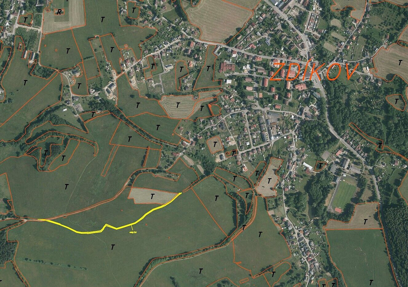 Prodej pole 2 180 m²