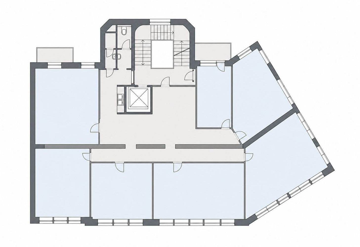 Pronájem kanceláře 234 m² – fotografie 2