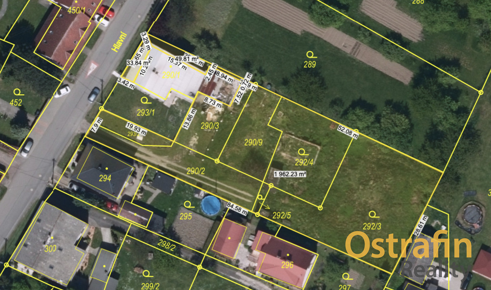 Prodej stavebního pozemku 1 784 m² – fotografie 5