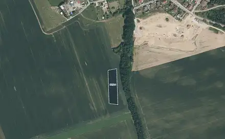 Prodej pole 3 831 m², Dnešice, okres Plzeň-Jih