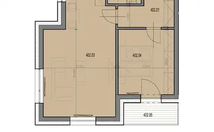 Prodej bytu 2+kk 63 m², V Malé Doubravce, Plzeň