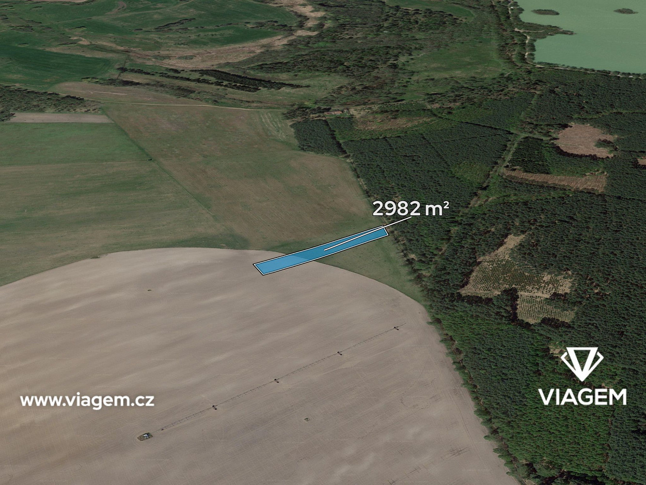 Prodej pole 1 491 m²