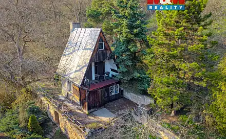 Prodej chaty/chalupy 48 m² s pozemkem 1 286 m², Malé Žernoseky, okres Litoměřice
