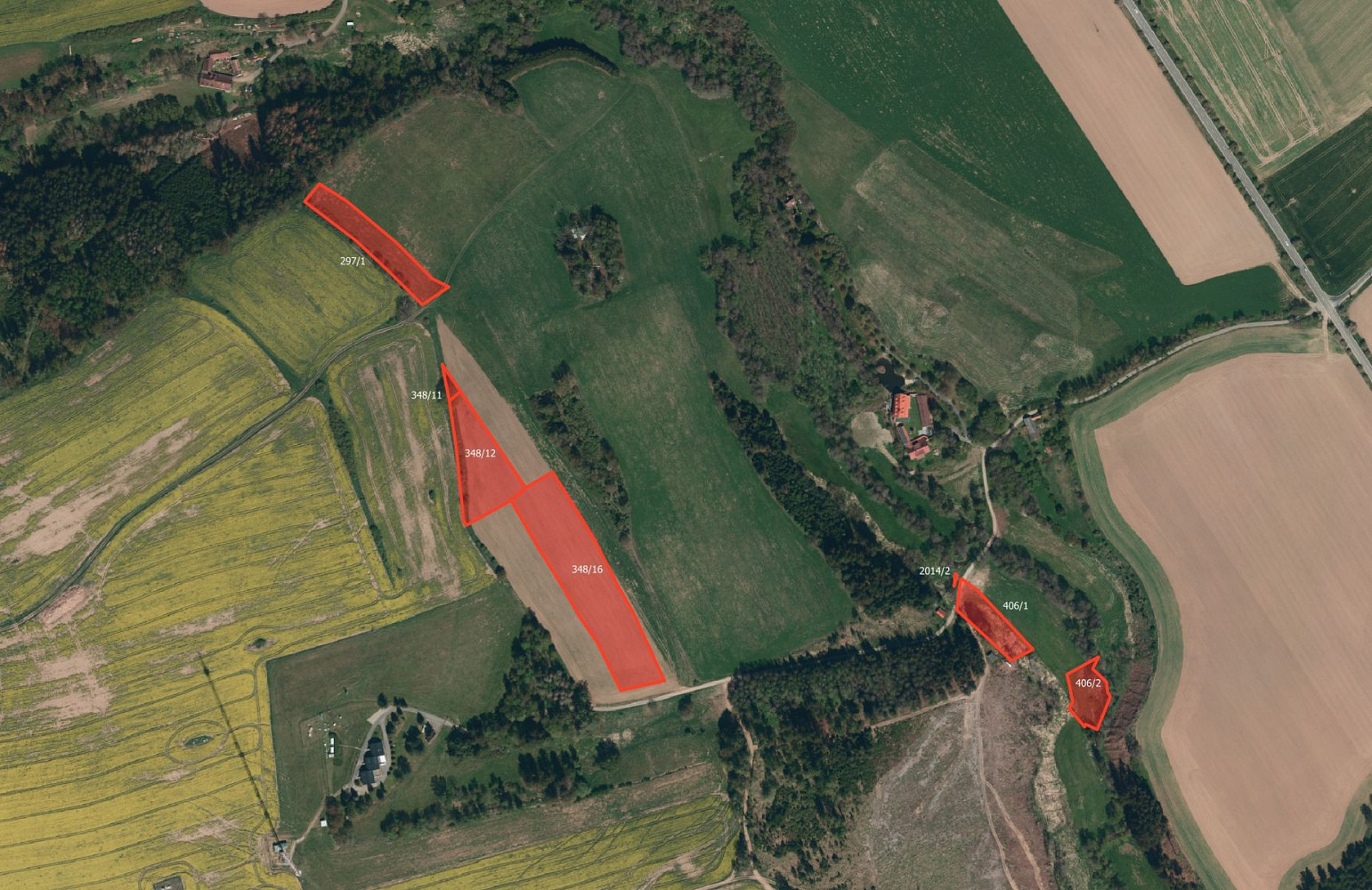 Prodej pole 19 007 m²
