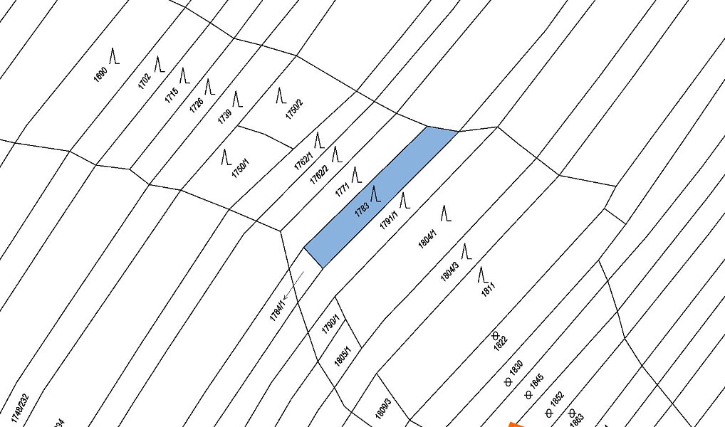 Prodej lesa 389 m², Mistřice – náhled fotky 2