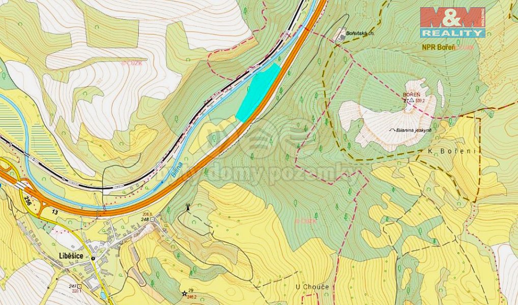 Prodej pozemku 17 228 m², Želenice – náhled fotky 3