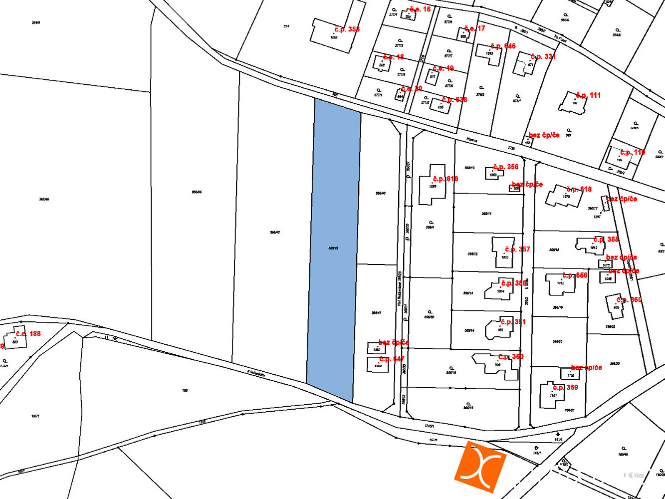 Prodej pole 2 552 m² – fotografie 2