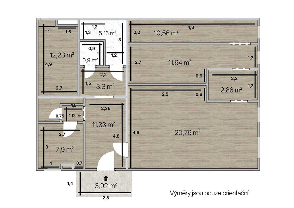 Prodej domu 92 m² s pozemkem 400 m² — photo 3