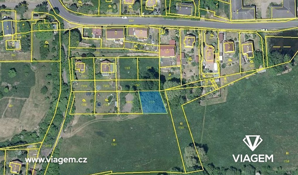 Prodej stavebního pozemku 409 m², Nepomyšl – náhled fotky 2
