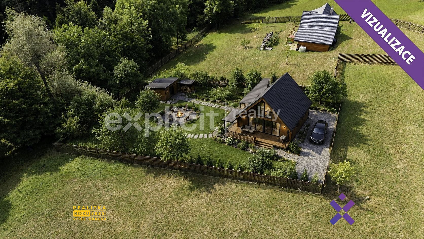 Prodej stavebního pozemku 1 355 m² – fotografie 3