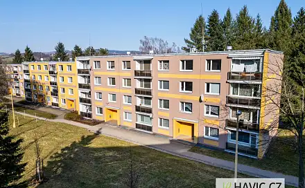 Pronájem bytu 1+1 37 m², Střelecký vrch, Chrastava, okres Liberec