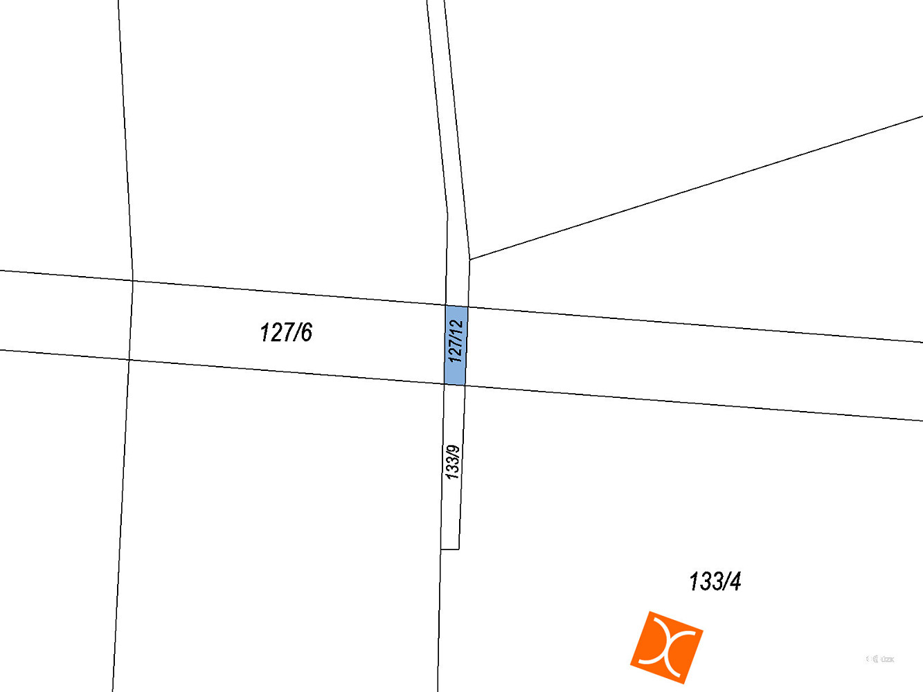 Prodej 1/2 pozemku 6 m² – pohled 2