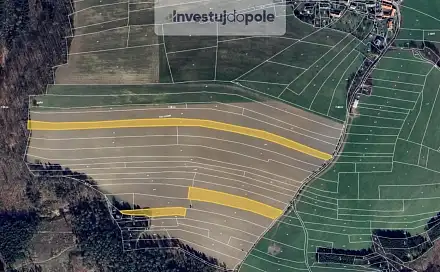 Prodej pole 1 559 m², Chocerady, okres Benešov