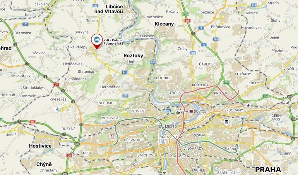 Prodej stavebního pozemku 967 m², Velké Přílepy – náhled fotky 11