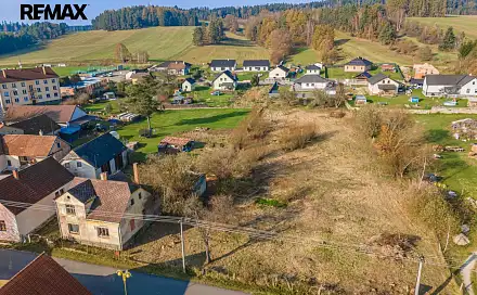 Prodej stavebního pozemku 1 784 m², Číměř, okres Jindřichův Hradec