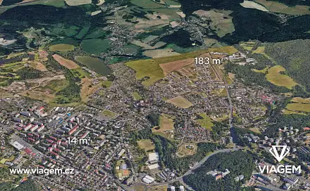 Prodej pole 197 m², Ústí nad Labem