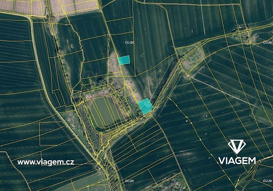 Pole 2 987 m², Podíl 25 % o výměře 747 m² – pohled 3
