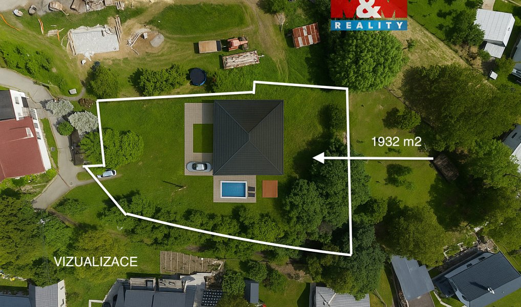 Prodej stavebního pozemku 1 932 m², Kašava – náhled fotky 4