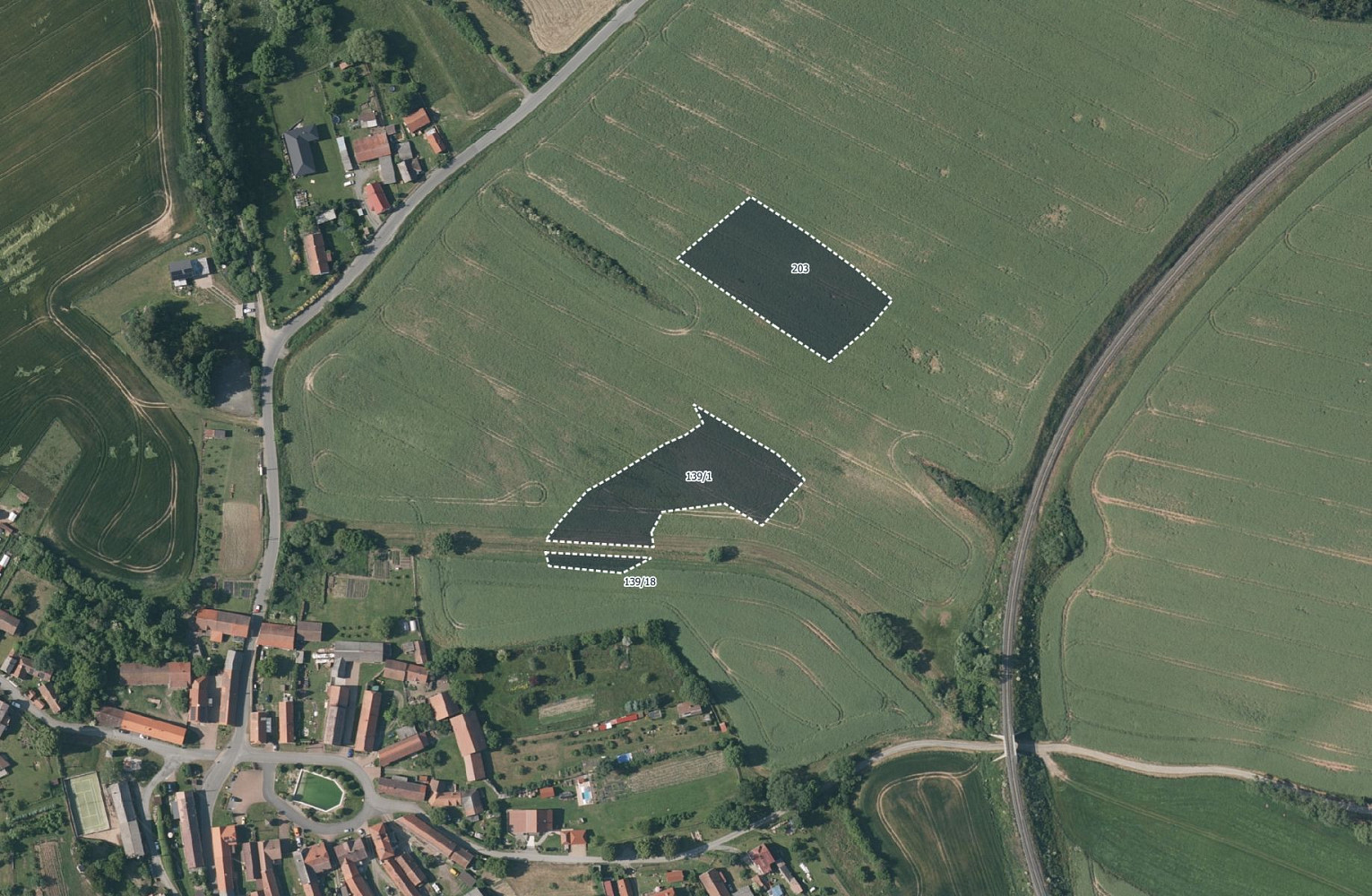 Prodej pole 68 340 m²