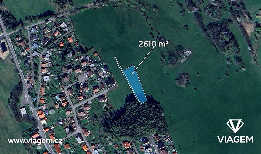 Prodej stavebního pozemku 297 m², Seč – náhled fotky 2