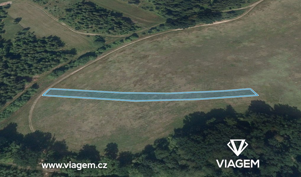 Prodej pole 1 140 m², Církvice – náhled fotky 2
