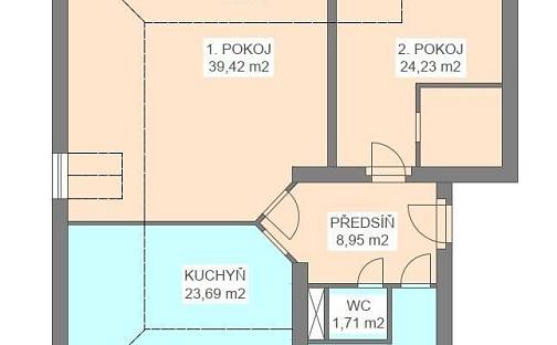 Prodej bytu 2+1 108 m², Karla IV., Litoměřice - Předměstí