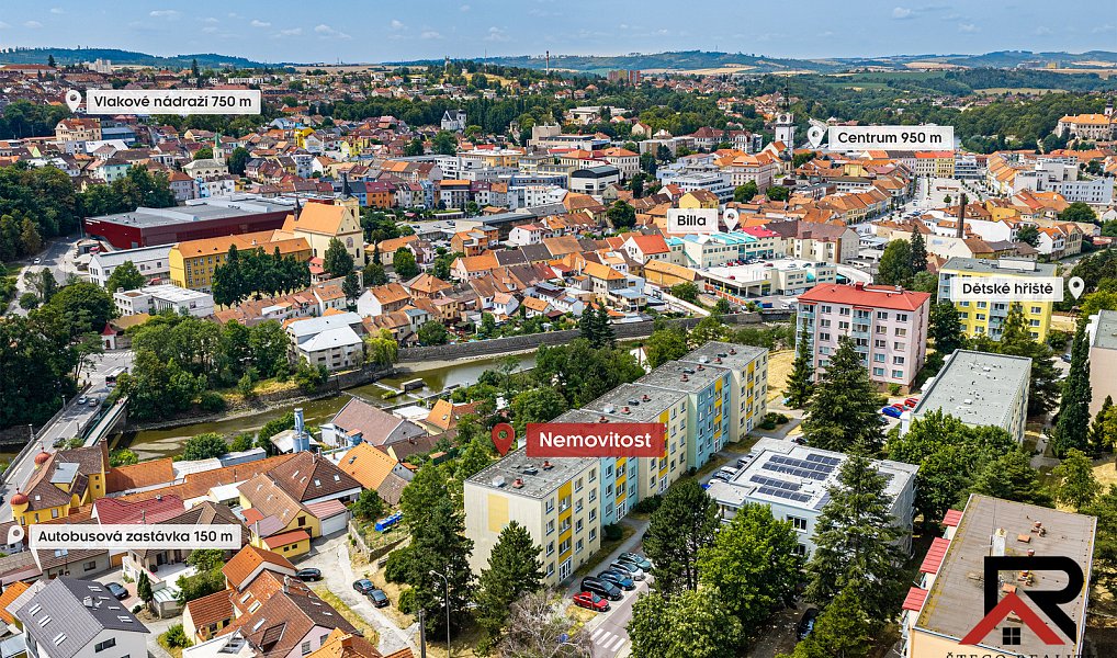 Prodej bytu 2+1 51 m², Třebíč – náhled fotky 2