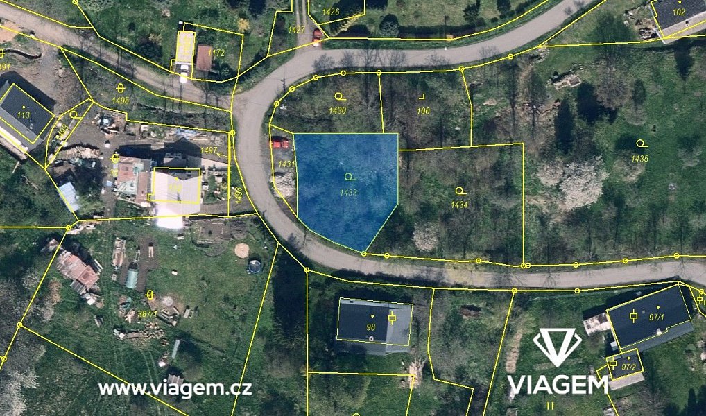 Prodej zahrady 372 m², Heřmanov – náhled fotky 4