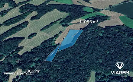 Prodej pole 1 059 m², Kravaře, okres Česká Lípa