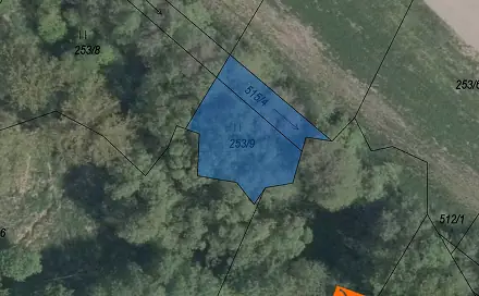 Prodej pole 432 m², Dětenice, okres Jičín