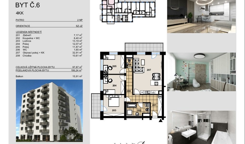 Prodej bytu 4+kk 106 m², Jihlava – náhled fotky 13