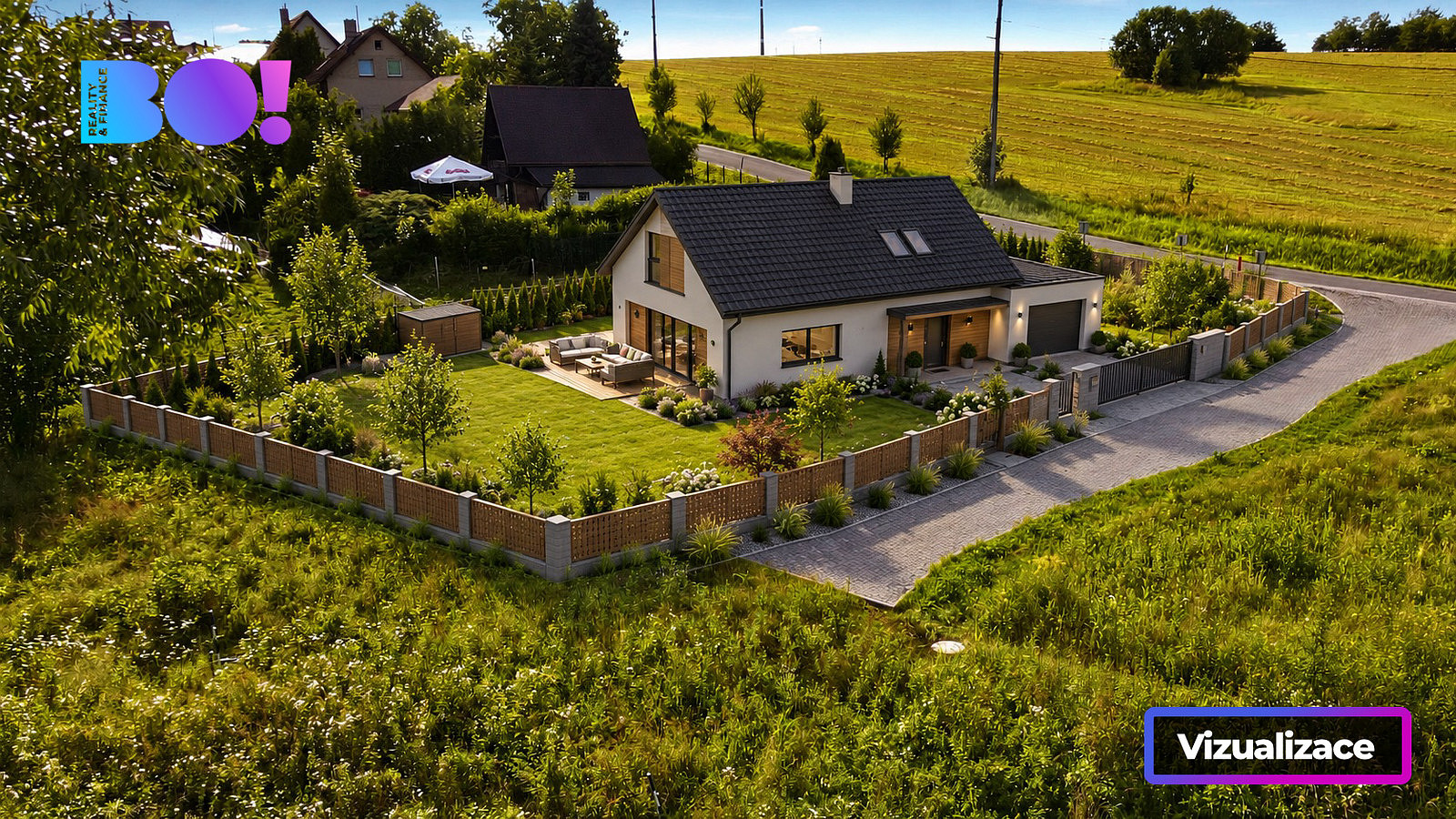 Prodej stavebního pozemku 849 m²
