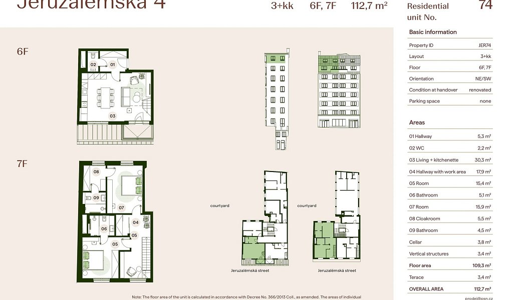 Prodej bytu 3+kk 106 m², Praha – náhled fotky 7