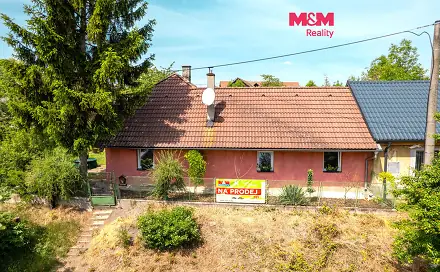 Prodej domu 78 m² s pozemkem 352 m², Slepá, Oskořínek, okres Nymburk