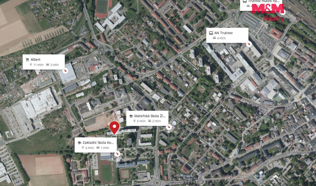 Pronájem bytu 1+1 37 m², Trutnov – náhled fotky 9