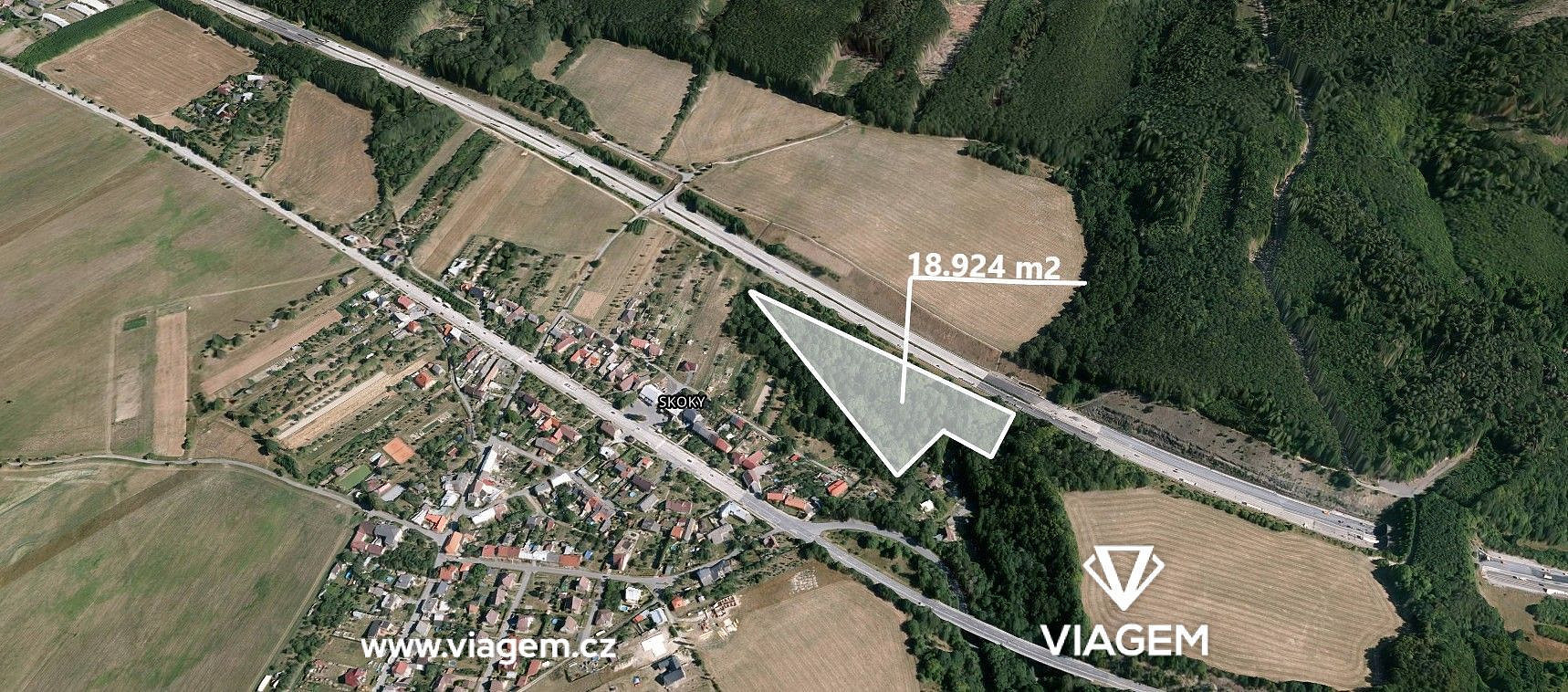 Prodej lesa 11 634 m² – fotografie 3