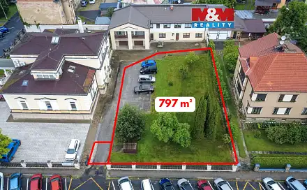 Prodej stavebního pozemku 797 m², Šumperk