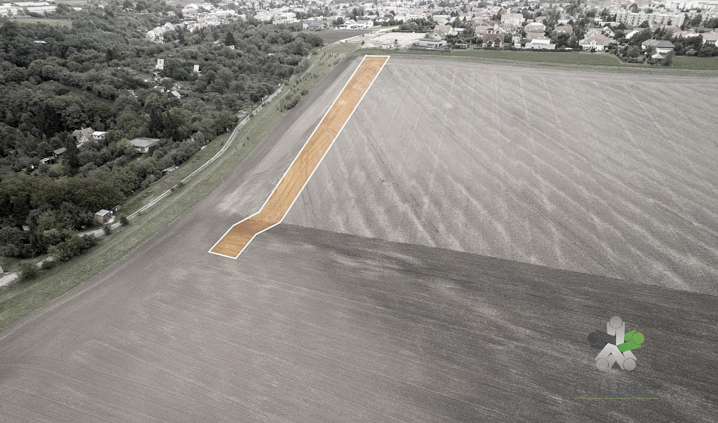 Prodej pole 3 421 m², Šlapanice – náhled fotky 3
