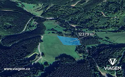 Prodej pole 12 270 m², Nový Hrozenkov, okres Vsetín