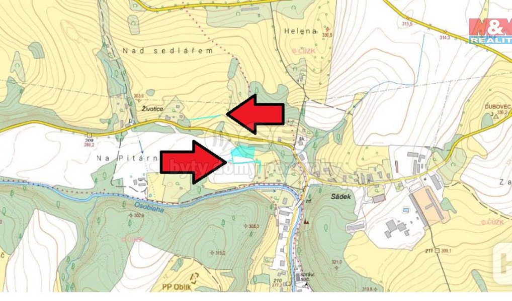 Prodej pozemku 4 616 m², Dívčí Hrad – náhled fotky 3