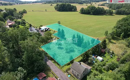 Prodej stavebního pozemku 4 227 m², Libouchec - Čermná, okres Ústí nad Labem