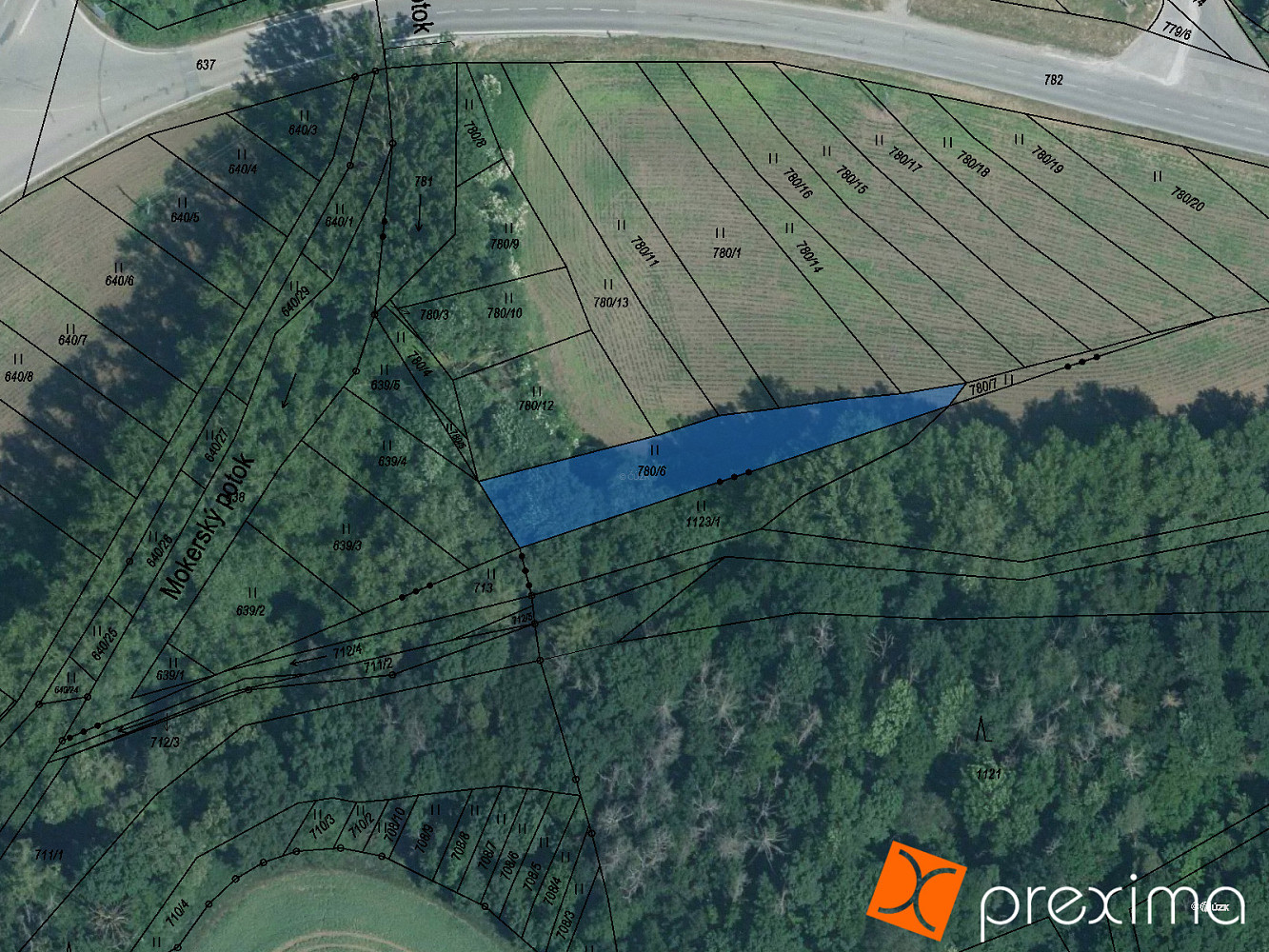 Prodej lesa 17 m²
