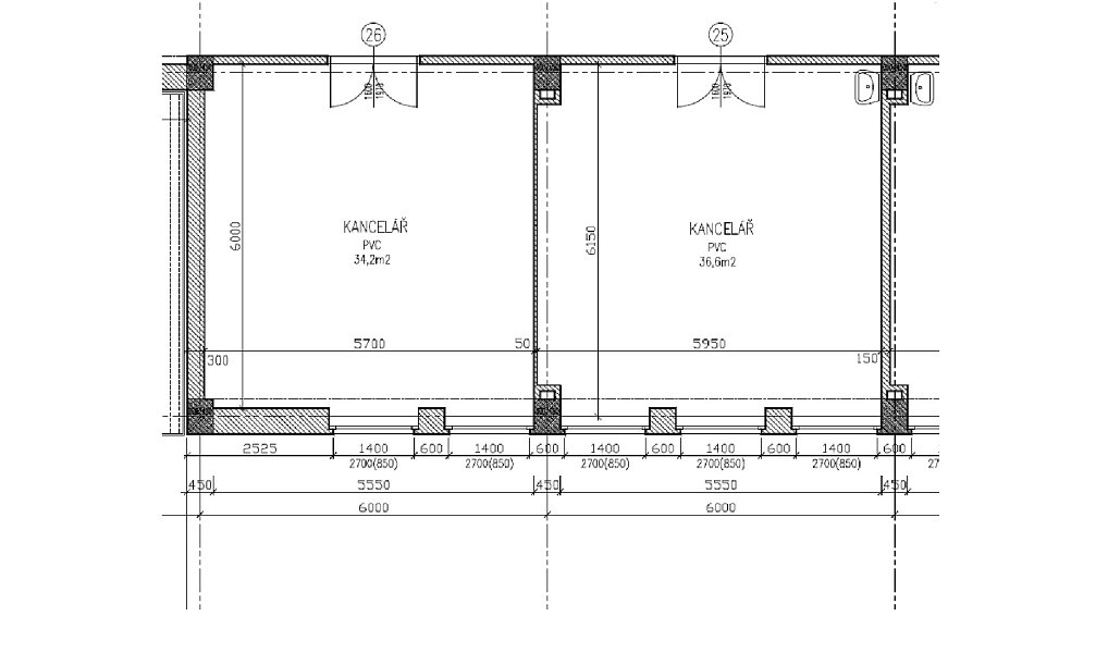 Pronájem kanceláře 71 m², Praha – náhled fotky 2