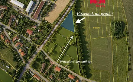 Prodej stavebního pozemku 1 841 m², Čimelice, okres Písek
