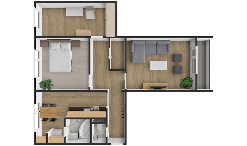 Pronájem bytu 3+1 72 m², Olomouc – náhled fotky 16