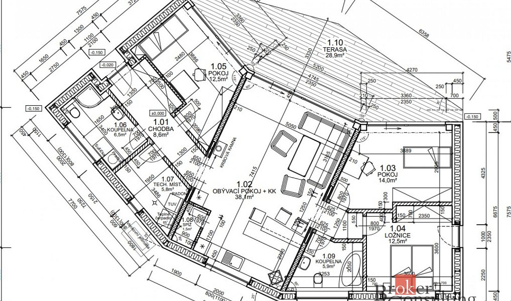Prodej domu 137 m² s pozemkem 847 m², Rokycany – náhled fotky 20