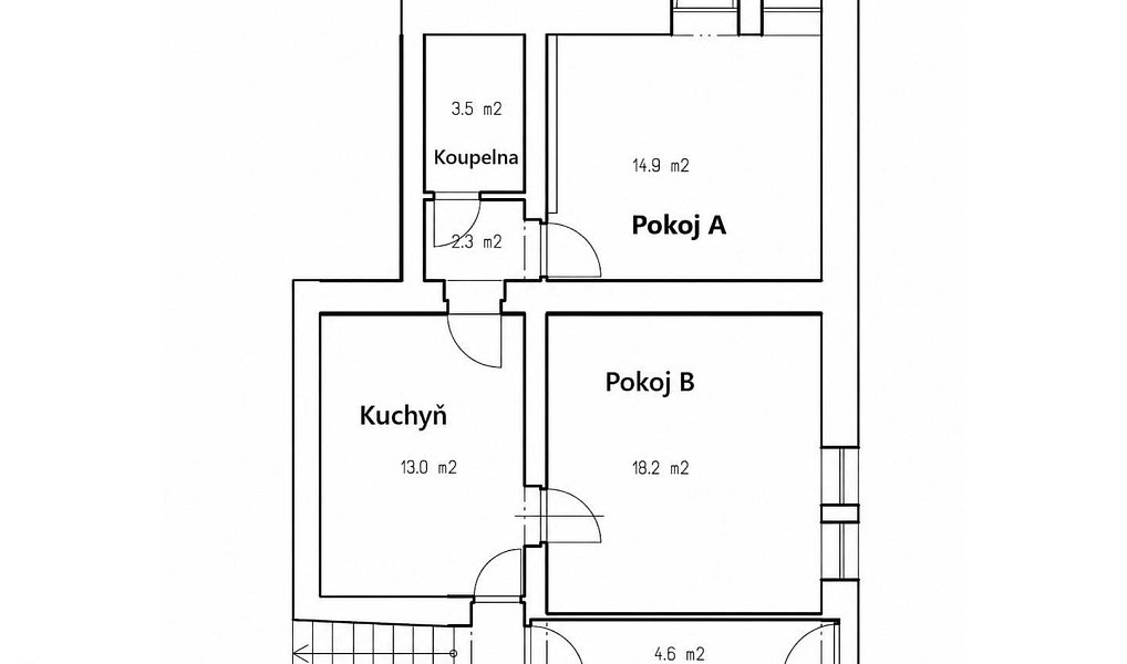 Pronájem pokoje 18 m², Praha – náhled fotky 4