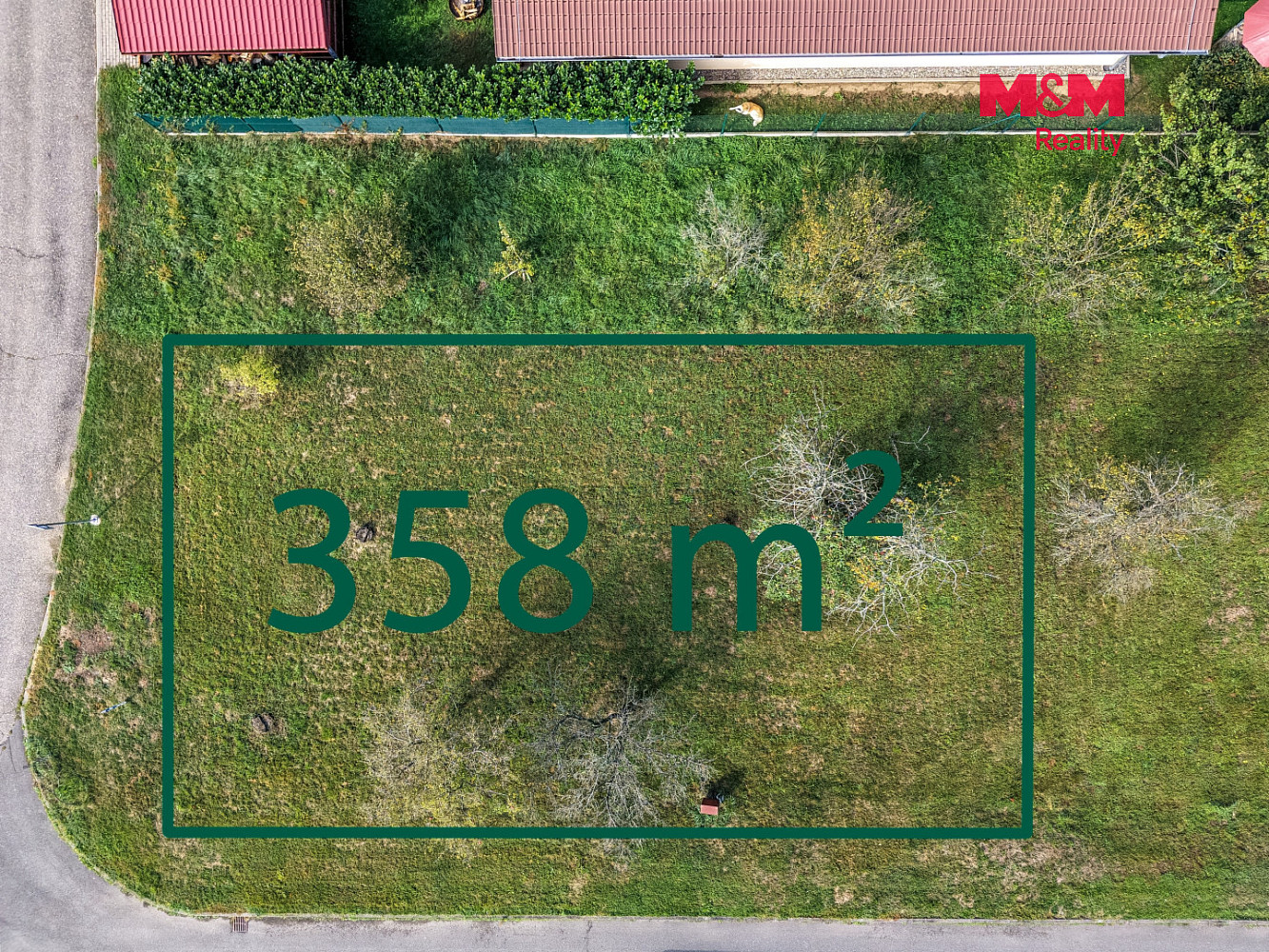 Prodej stavebního pozemku 358 m² – fotografie 3
