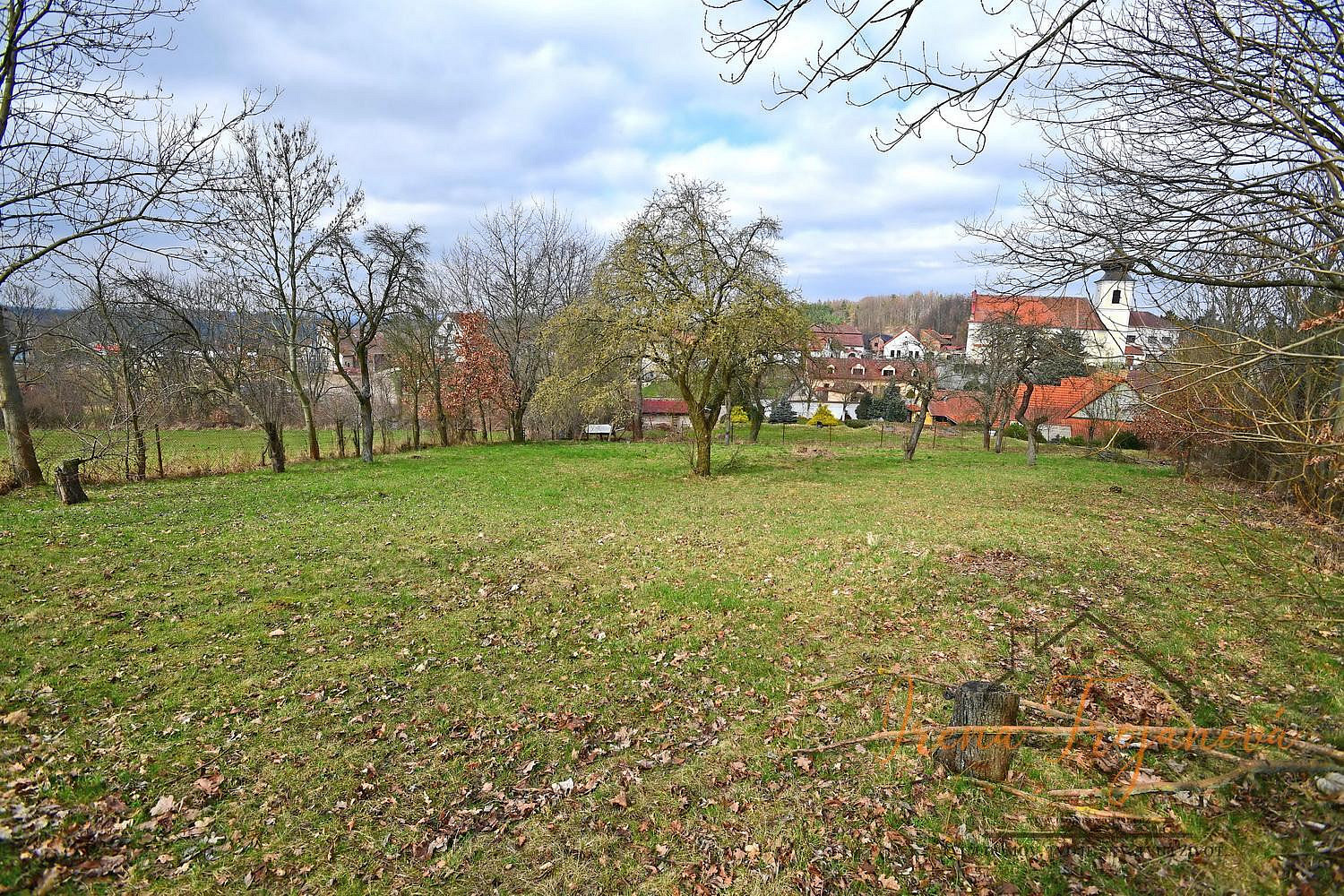 Stavební Pozemek 1040 m², Okrouhlice /Benešov – pohled 5