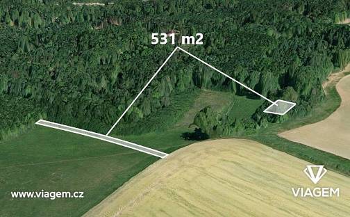 Prodej pole 531 m², Choryně, okres Vsetín